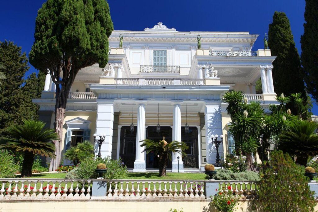 Corfu Achilleion Palace Outside