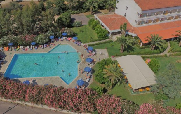 Livadi Nafsika Aerial view of the pool