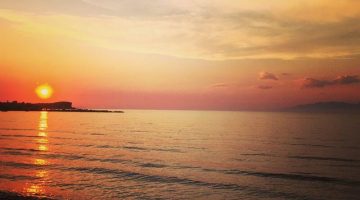 Corfu – Roda Beach with Sunset