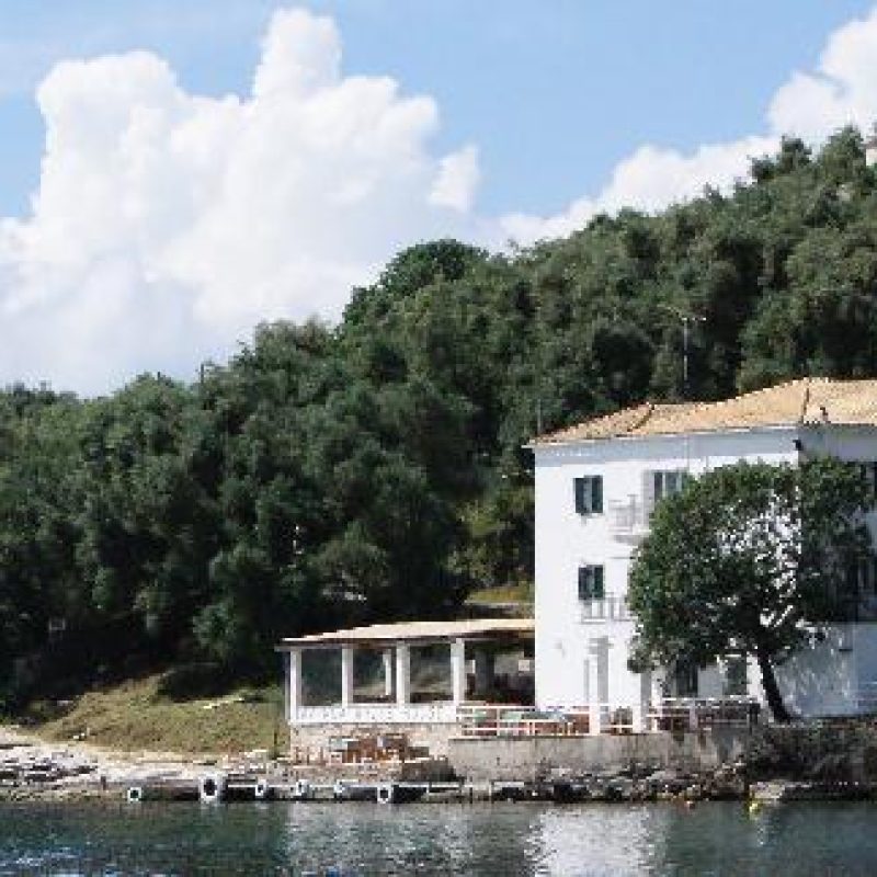 Corfu - The Durells Pathway Tour White house Kalami