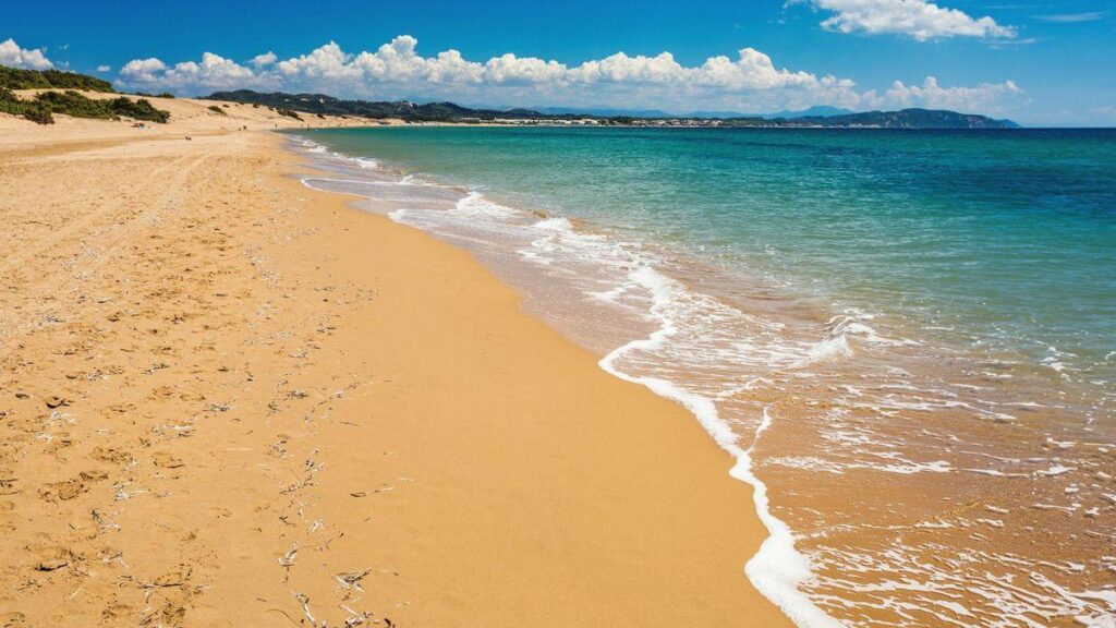 Corfu Issos Beach