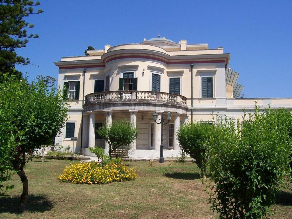 Corfu Mon Repos Palace outside